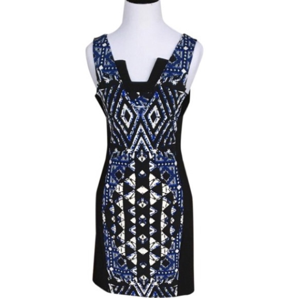 *SOLD* BCBG Chevron Dress
